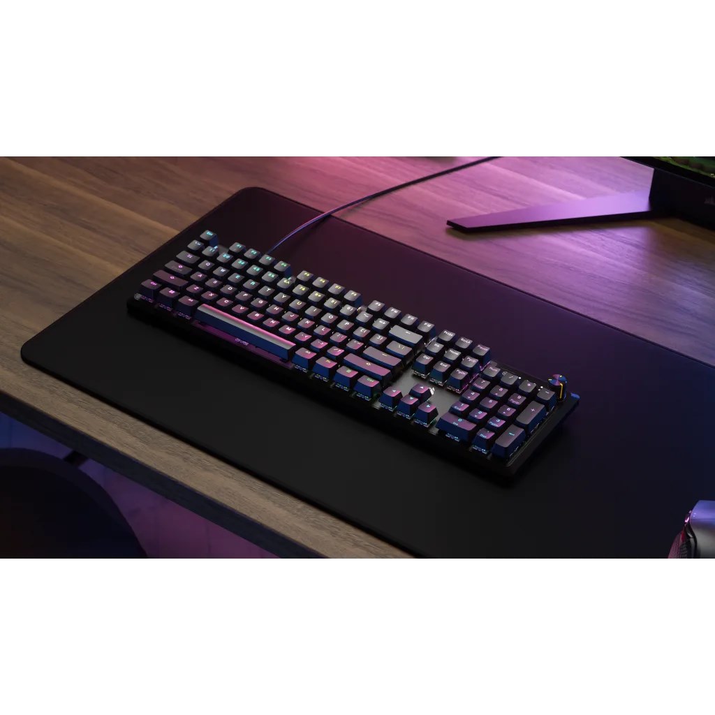 Corsair | Mechanical Gaming Keyboard | K70 CORE RGB | Gaming keyboard | Wired | N/A | Black | USB Type-A | RED - Afbeelding 4