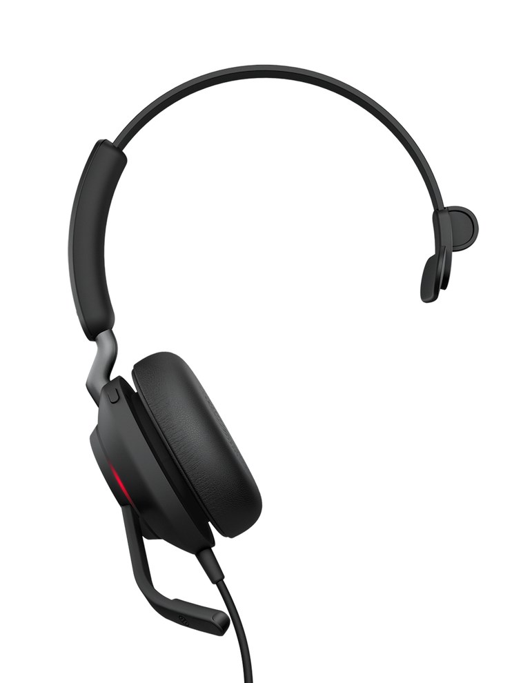 Jabra Evolve2 40 SE Headset Wired Head-band Office/Call center USB Type-C / USB Type-A Black - Afbeelding 6