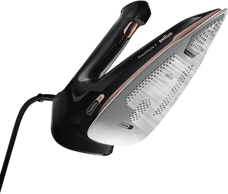 Braun FI 7276 BK FreeStyle 7 Steam iron Black, Gold - Afbeelding 8