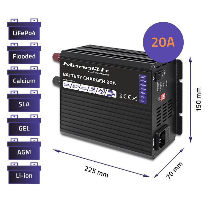 Qoltec Inteligentna ladowarka Monolith - Afbeelding 4