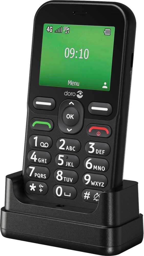 Doro Leva E10 6.1 cm (2.4") 118.9 g Black Senior phone - Afbeelding 7