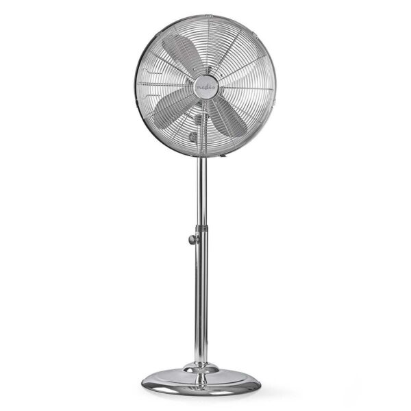 Standing Fan Nedis 50W Chrome