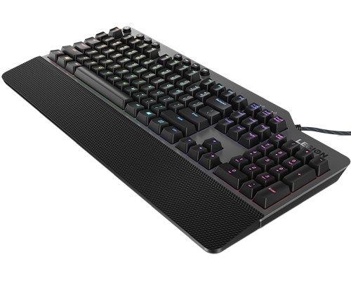 Lenovo Legion K500 keyboard Gaming USB QWERTY US English Black, Grey - Afbeelding 11