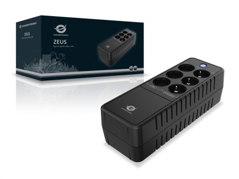 Conceptronic ZEUS 650VA 360W Office UPS - Afbeelding 10