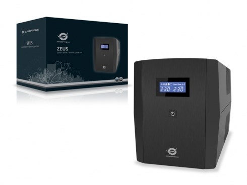 Conceptronic ZEUS 2200VA 1320W UPS, IEC socket - Afbeelding 2