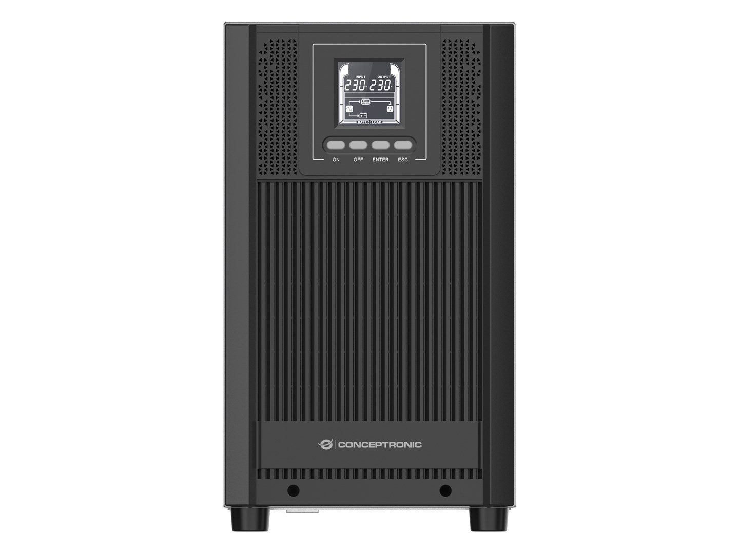 Conceptronic ZEUS52E3K 3000VA 2700W Online Tower UPS, IEC - Afbeelding 2