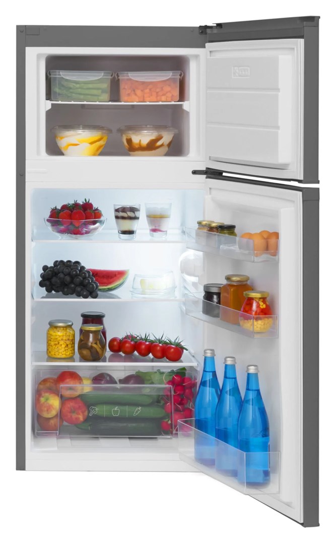 AMICA FD2015.4X(E) Silver Refrigerator with Freezer - Afbeelding 8