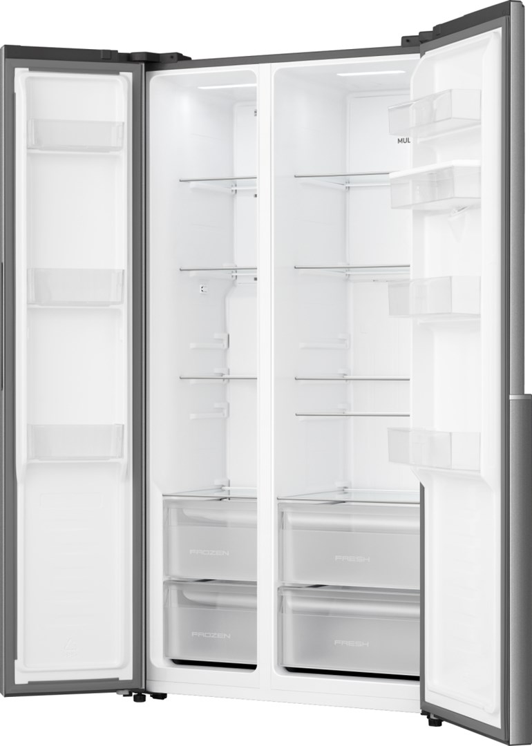 Gorenje NRS917E41XWD side-by-side refrigerator Freestanding 541 L E Stainless steel - Afbeelding 9