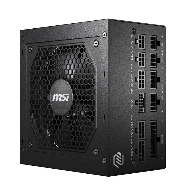 MSI MAG A750GL 750W PCIE5 II 80+ Gold Power Supply (306-7ZP8D11-CE0) - Afbeelding 9
