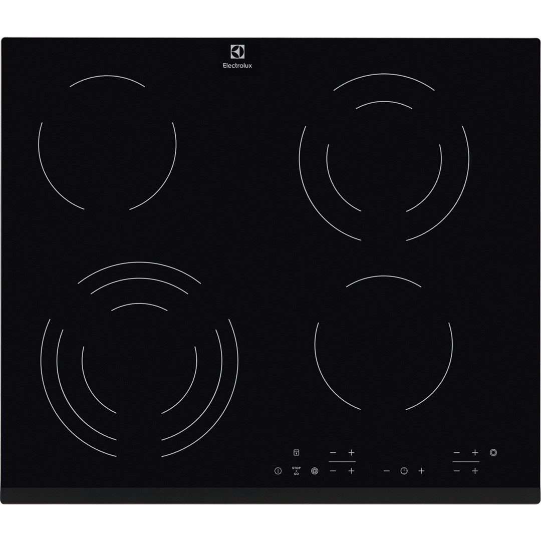 Electrolux EHF6343FOK hob Black Built-in 60 cm Ceramic 4 zone(s) - Afbeelding 11