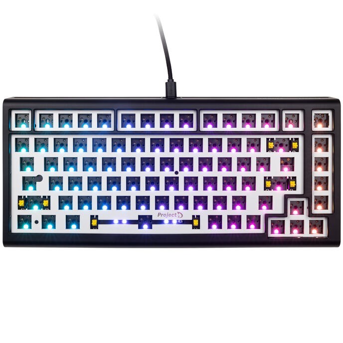 Ducky Tinker 75 keyboard Gaming USB US English Black - Afbeelding 3