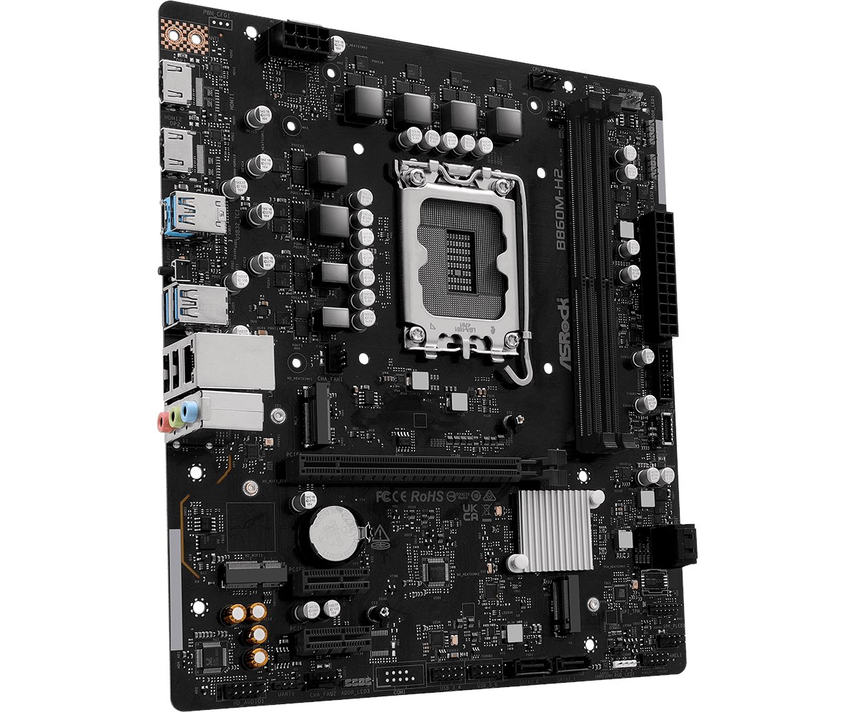 ASRock B860M-H2 motherboard - Afbeelding 3