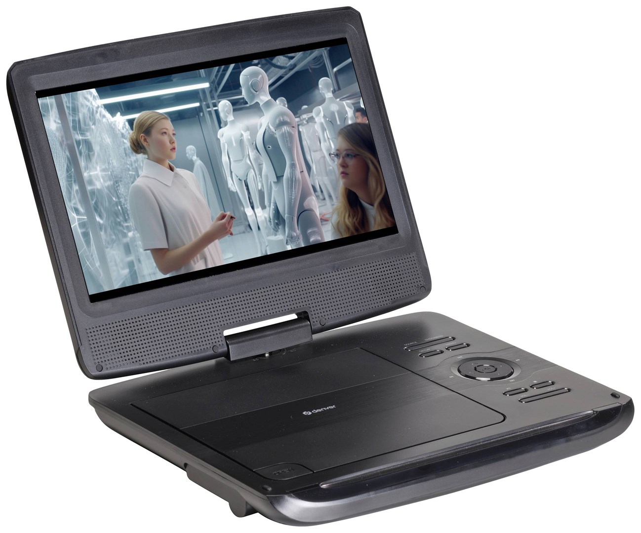 Portable DVD player Denver MT-1097 with 10" screen - Afbeelding 3