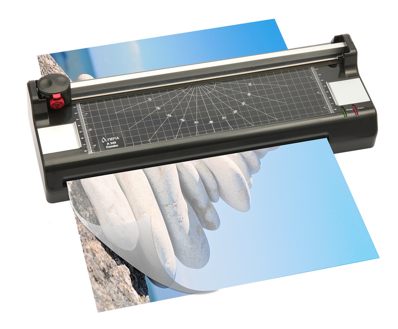 Olympia A 340 Combo Cold/hot laminator 250 mm/min Black - Afbeelding 3