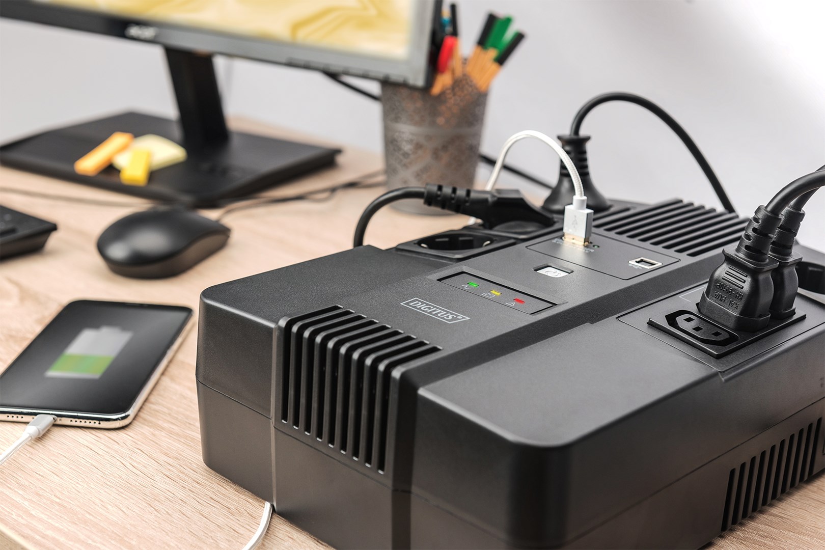All-in-One USV, 800VA/480W,LED - Afbeelding 12