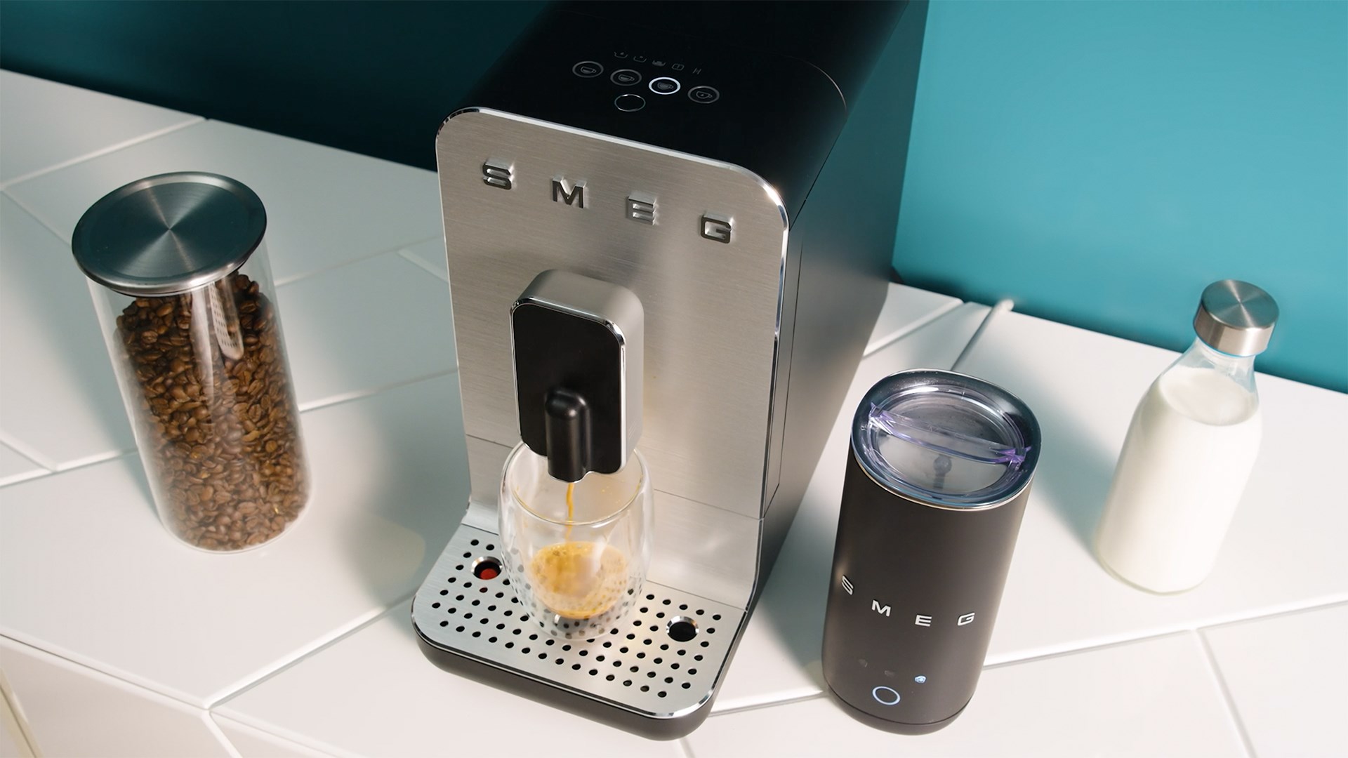 Smeg Collection Espresso Coffee Machine BCC11BLMEU Black - Afbeelding 10