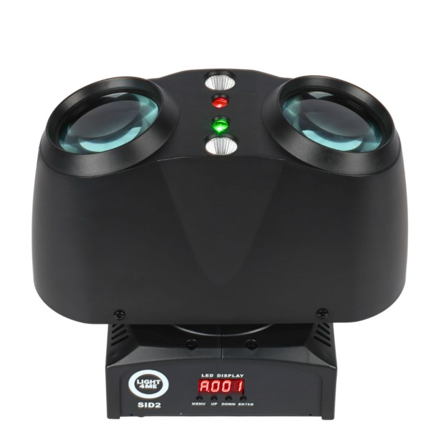 Light4Me SID2 - 4-in-1 LED multi-effect light + beam/laser/strobe effect