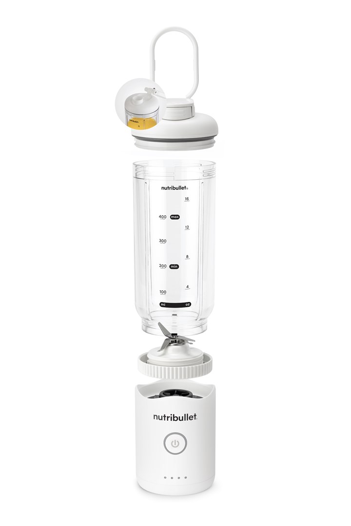 NutriBullet NBP013W blender 0.59 L Portable blender White - Afbeelding 6