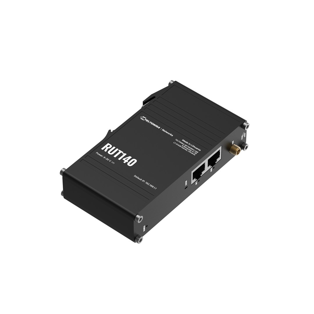 Teltonika Industrial router RUT140 2x RJ45 100Mb/s, IP30 - Afbeelding 16