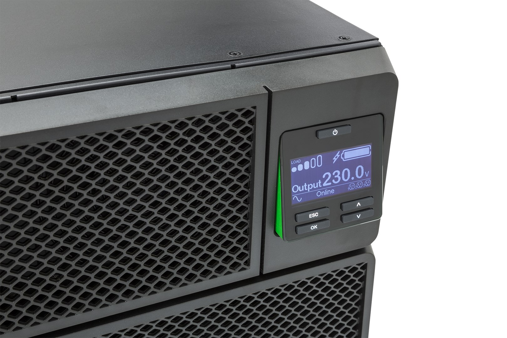 APC Smart-UPS On-Line uninterruptible power supply (UPS) Double-conversion (Online) 5 kVA 4500 W 10 AC outlet(s) - Afbeelding 10