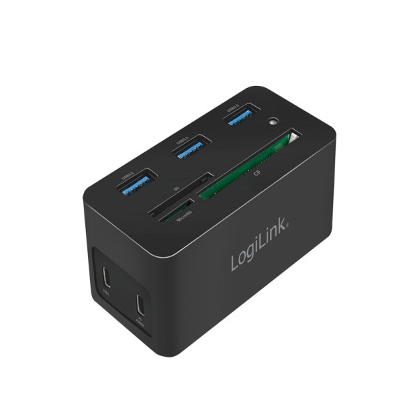 LogiLink UA0370 laptop dock/port replicator Wired USB 3.2 Gen 1 (3.1 Gen 1) Type-C Black - Afbeelding 11