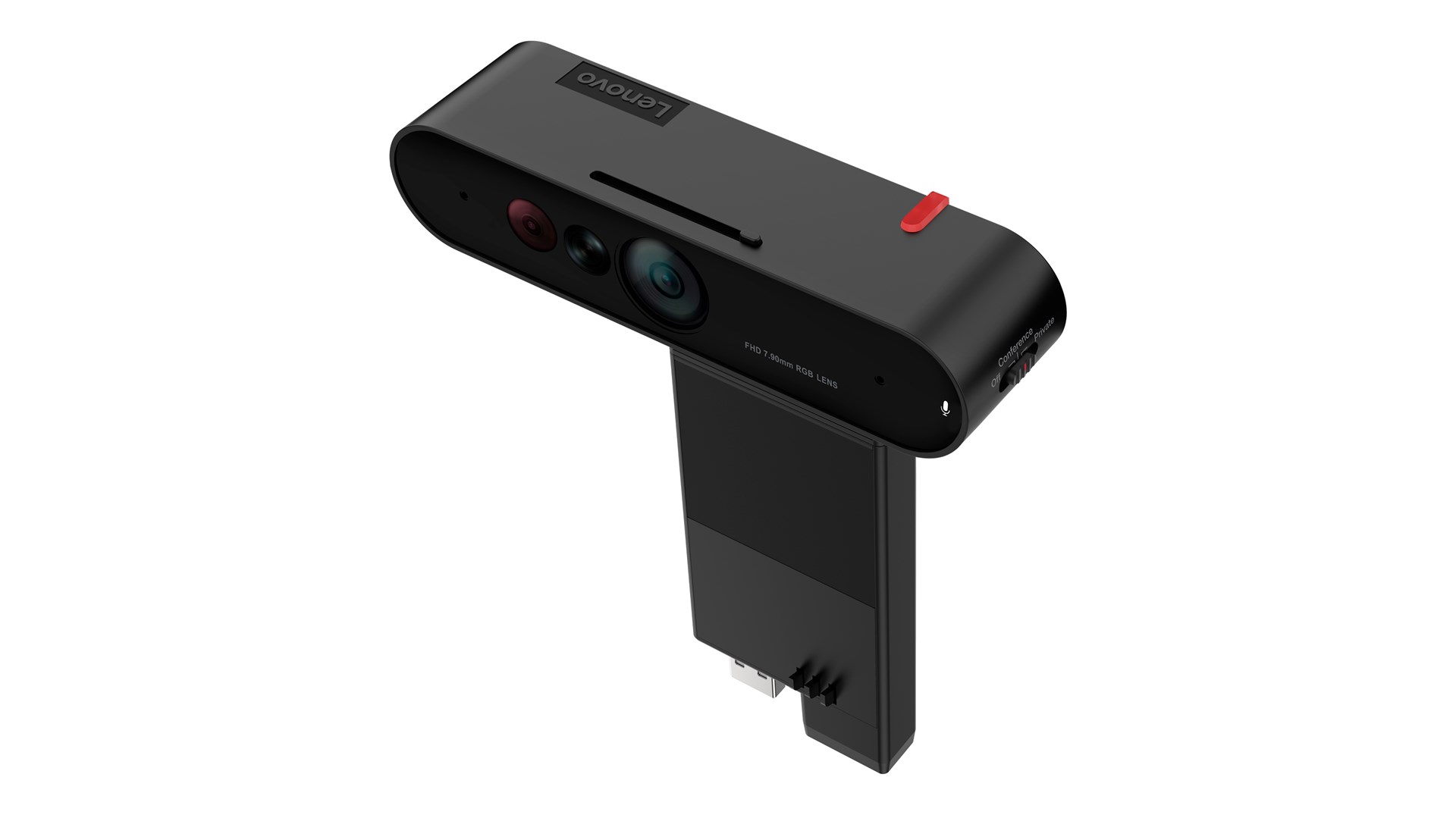 Lenovo ThinkVision MC60 webcam 1920 x 1080 pixels USB 2.0 Black - Afbeelding 13