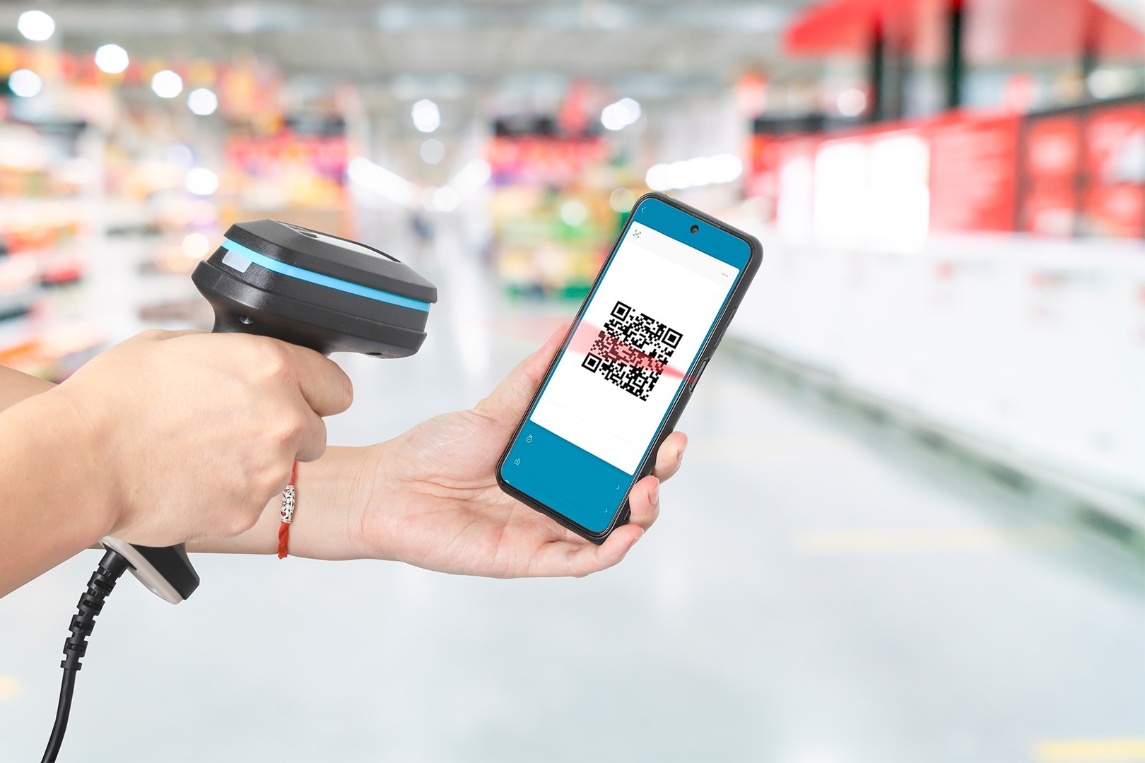 Barcode scanner MANHATTAN 2D LED handheld IP52 - Afbeelding 17