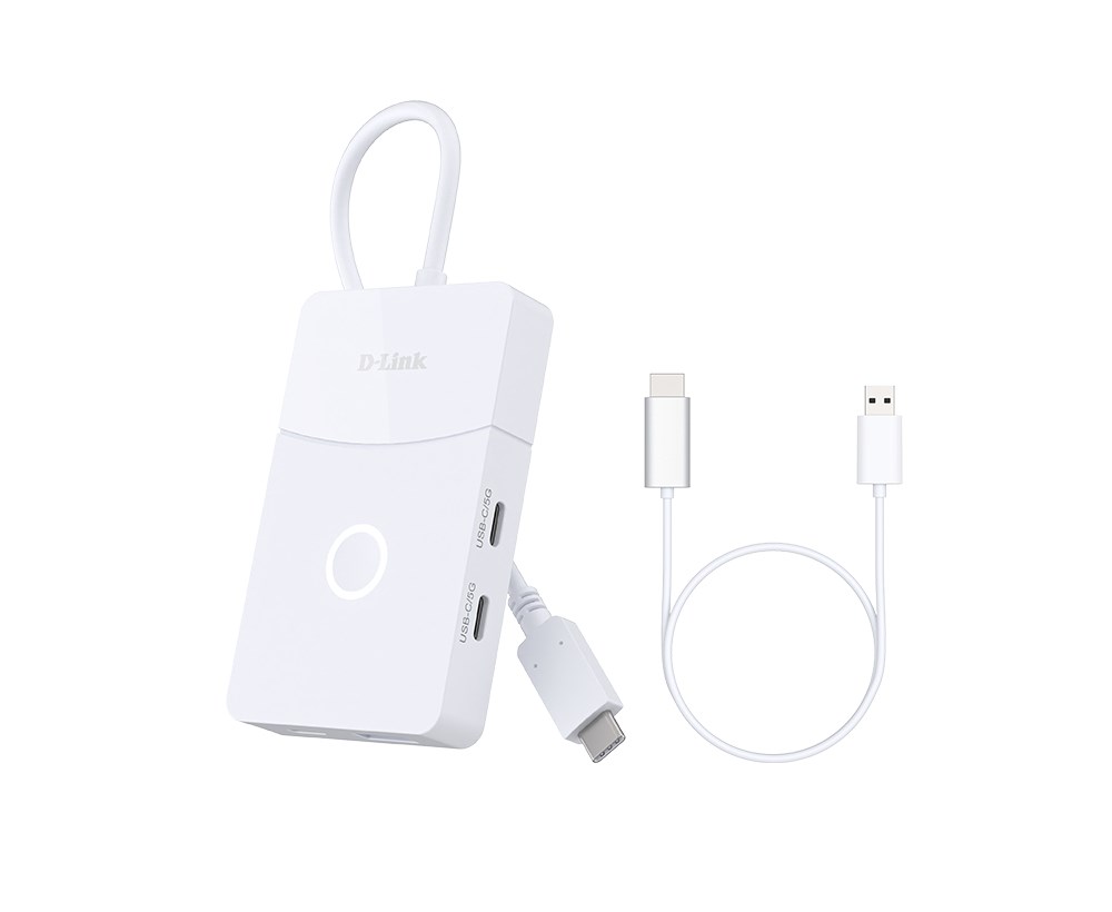 D-Link DUP-501 interface hub USB 3.2 Gen 1 (3.1 Gen 1) Type-C 5000 Mbit/s White - Afbeelding 5