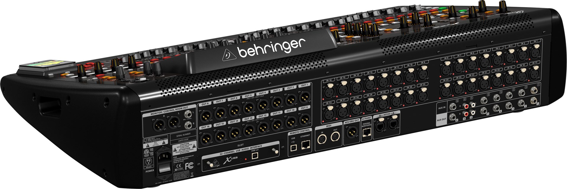 Behringer X32 audio mixer 40 channels 10 - 22000 Hz Black - Afbeelding 6