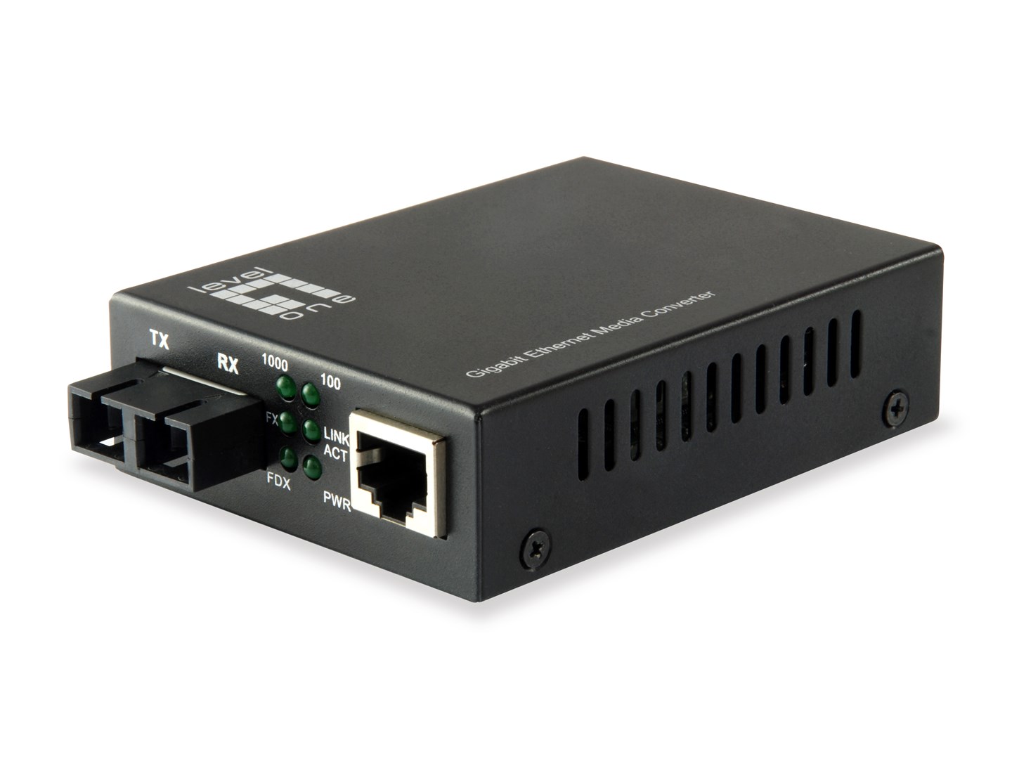 LevelOne RJ45 to SC Gigabit Media Converter, Single-Mode Fiber, 20km - Afbeelding 5