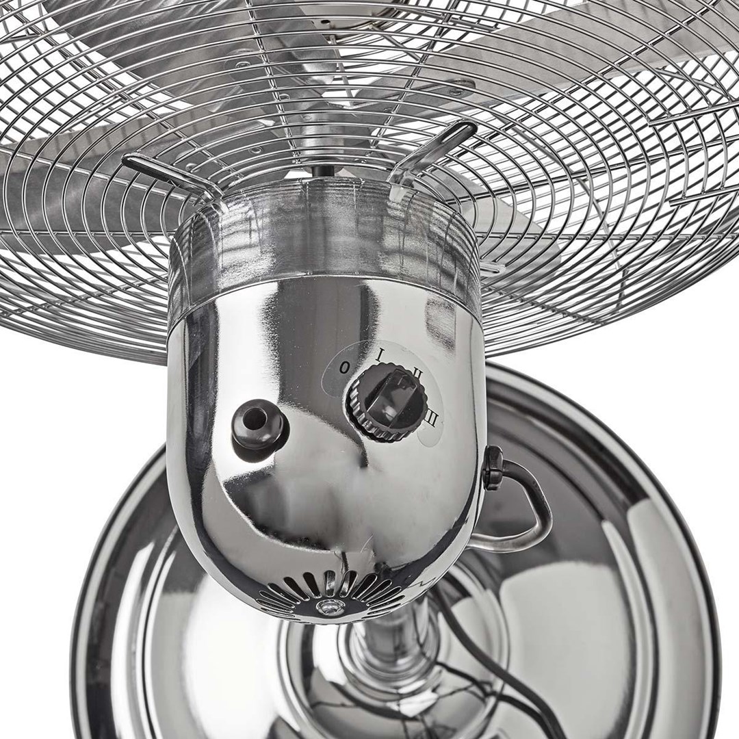 Standing Fan Nedis 50W Chrome - Afbeelding 3