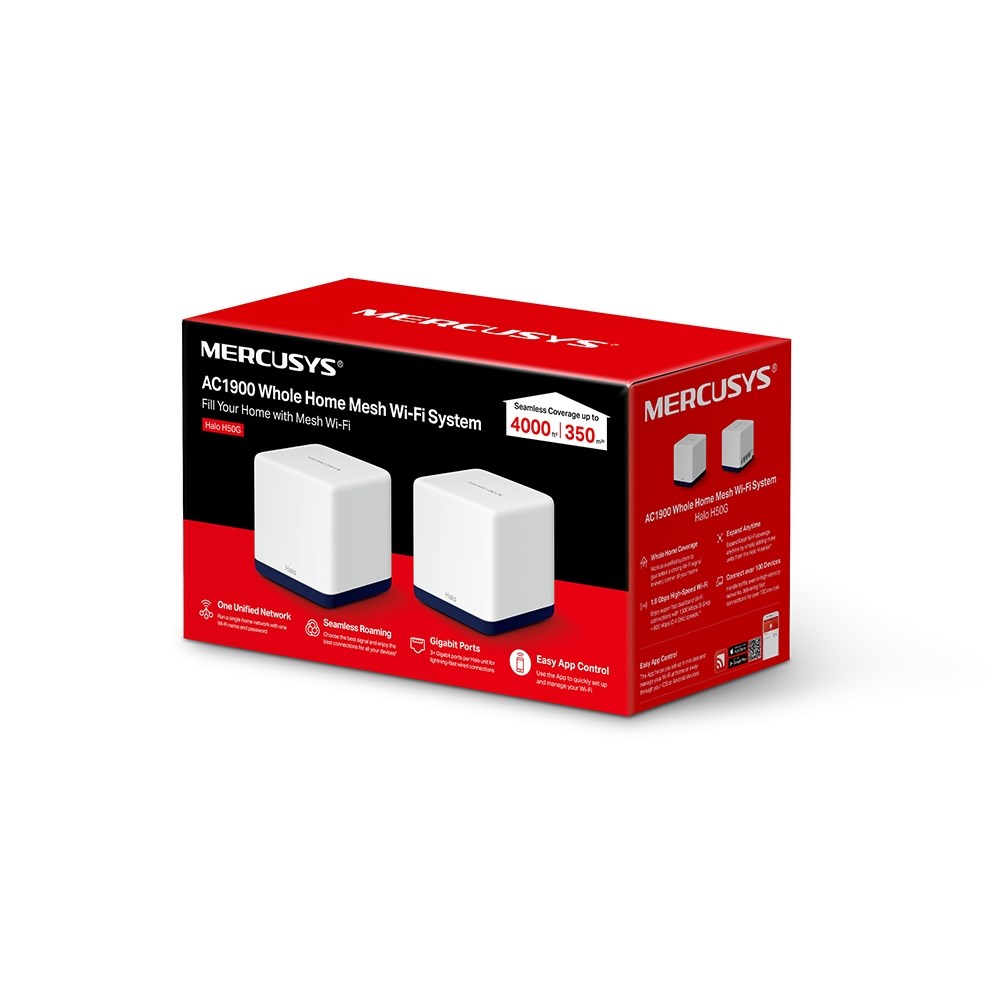 Mercusys AC1900 Whole Home Mesh Wi-Fi System - Afbeelding 6