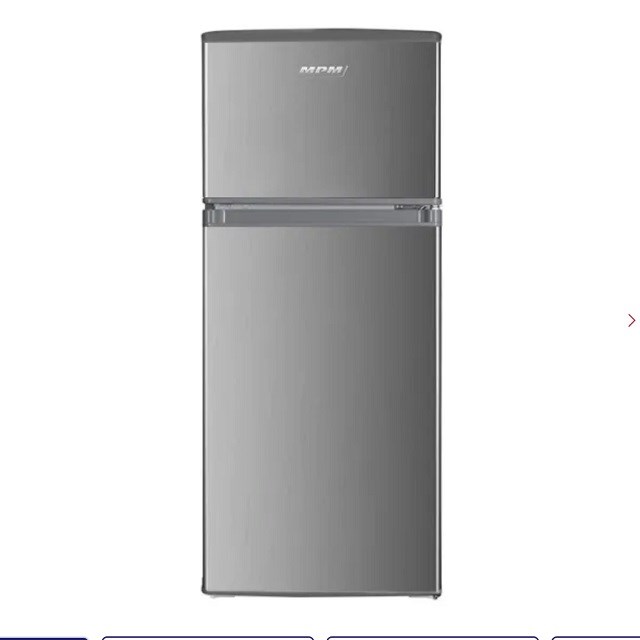 MPM MPM-125-CZ-11/E silver refrigerator with a freezer