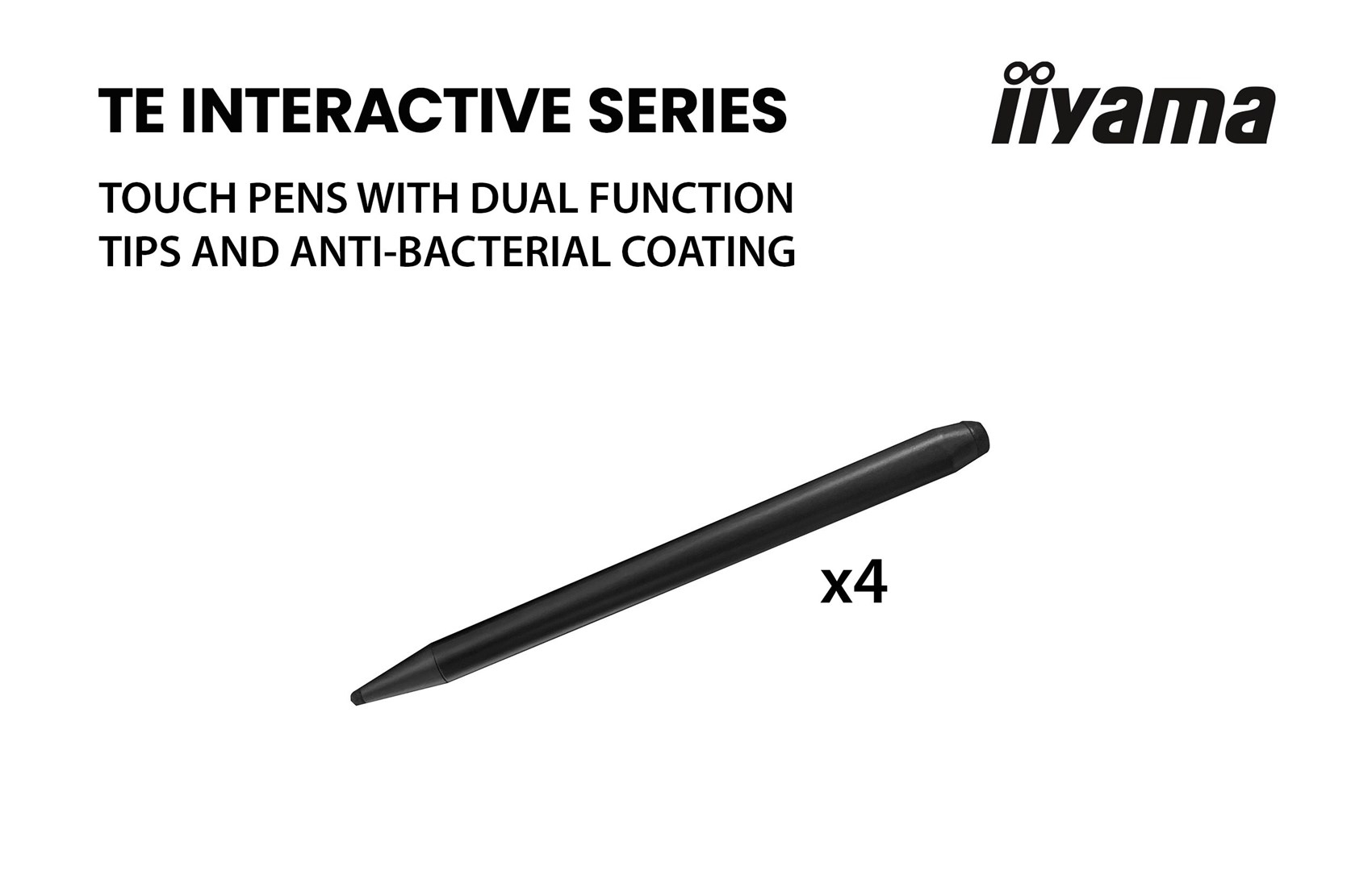 iiyama TE6513A-B2AG Signage Display Interactive flat panel 163.8 cm (64.5") Wi-Fi 500 cd/m² 4K Ultra HD Black Touchscreen Built-in processor Android 24/7 - Afbeelding 3