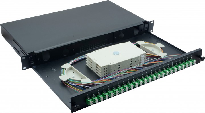 Helos 375555 rack cabinet 1U Black - Afbeelding 6