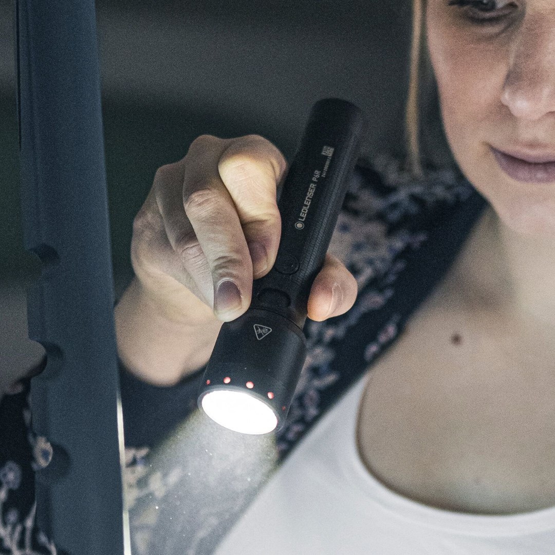 Ledlenser P6R Black Hand flashlight LED - Afbeelding 8