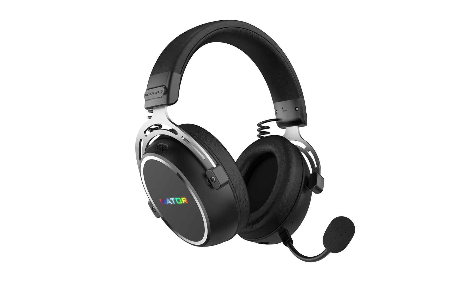 HATOR Hypergang 3 Wireless Headset Head-band Gaming USB Type-C / USB Type-A Bluetooth Black - Afbeelding 12