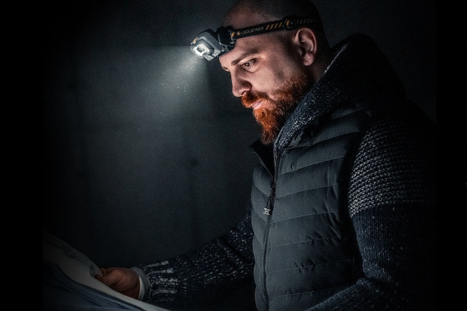 Ledlenser HF8R Work Black Headband flashlight LED - Afbeelding 10