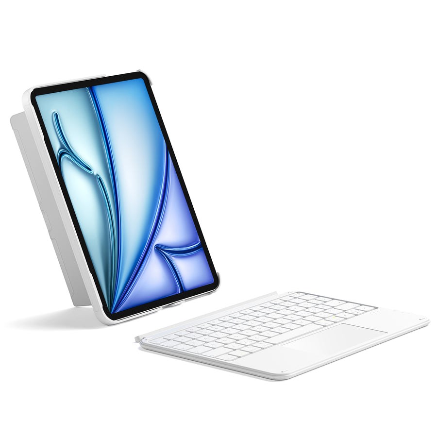 Inateck KB04122 QWERTZ Bluetooth White - Afbeelding 2