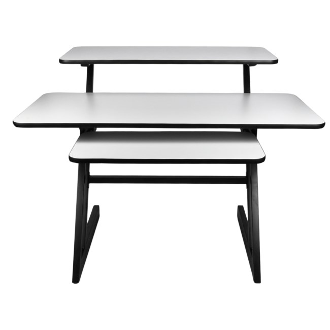 DNA Professional SD3 - Study desk with keyboard shelf, 91.4 cm (black and grey) - Afbeelding 5