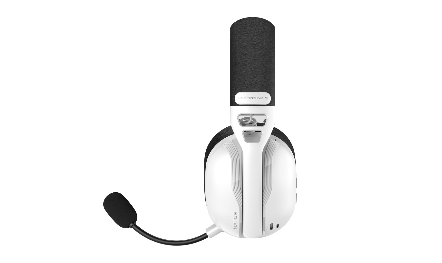 HATOR Hyperpunk 3 Wireless Headset Wired & Wireless Head-band Gaming USB Type-C / USB Type-A Bluetooth White - Afbeelding 15