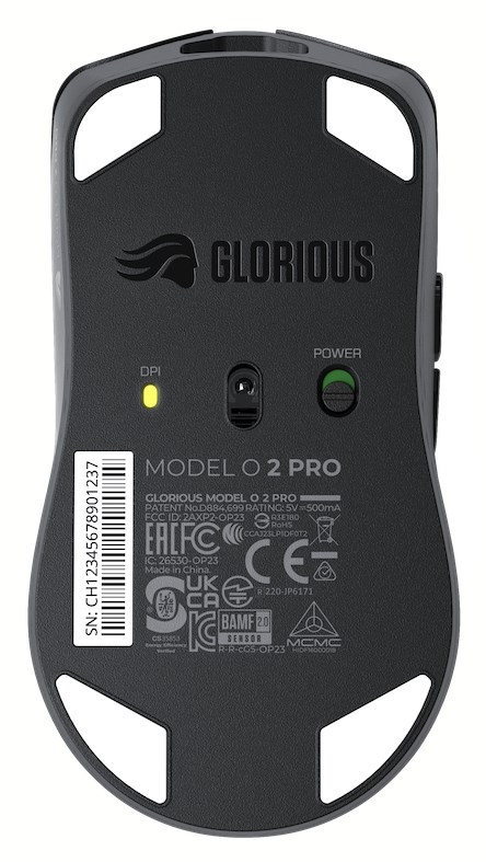 Glorious Gaming Glorious Model O 2 PRO Wireless - 1K Polling - Black - Afbeelding 15