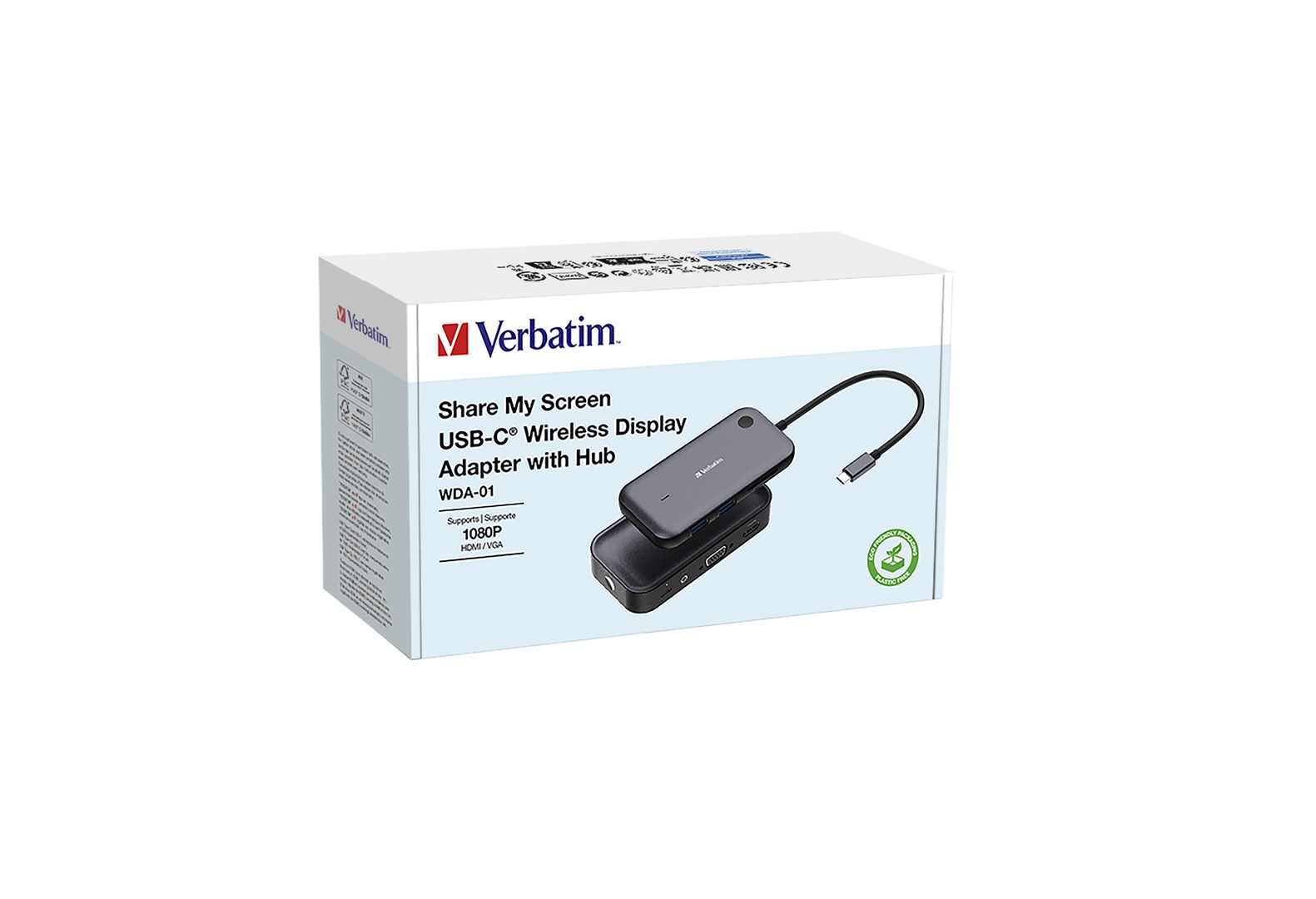Wireless USB-C Network Adapter Verbatim WDA-01 - Afbeelding 14