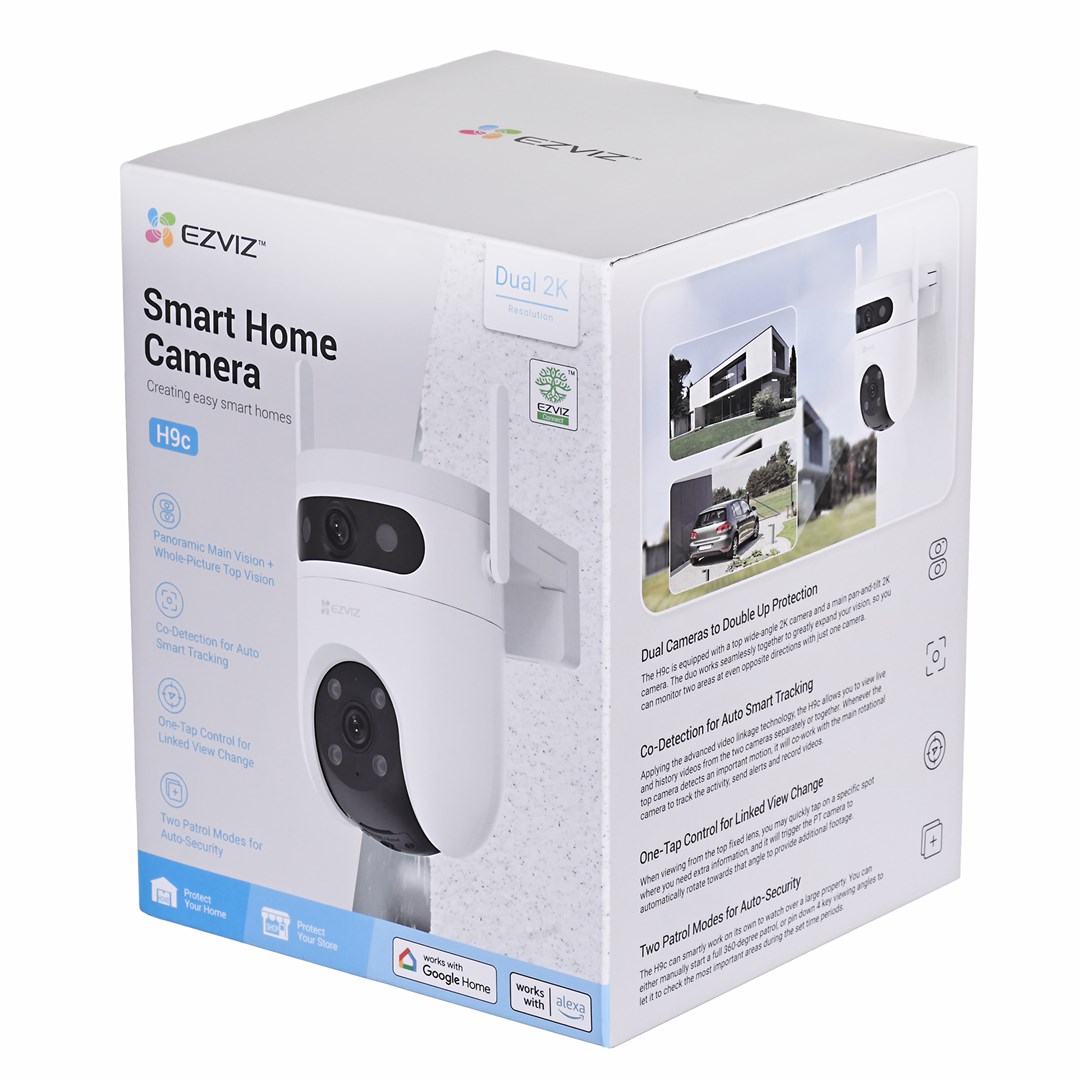 EZVIZ H9c Dual 2K Dome IP security camera Outdoor 2304 x 1296 pixels Ceiling/Wall/Pole - Afbeelding 8