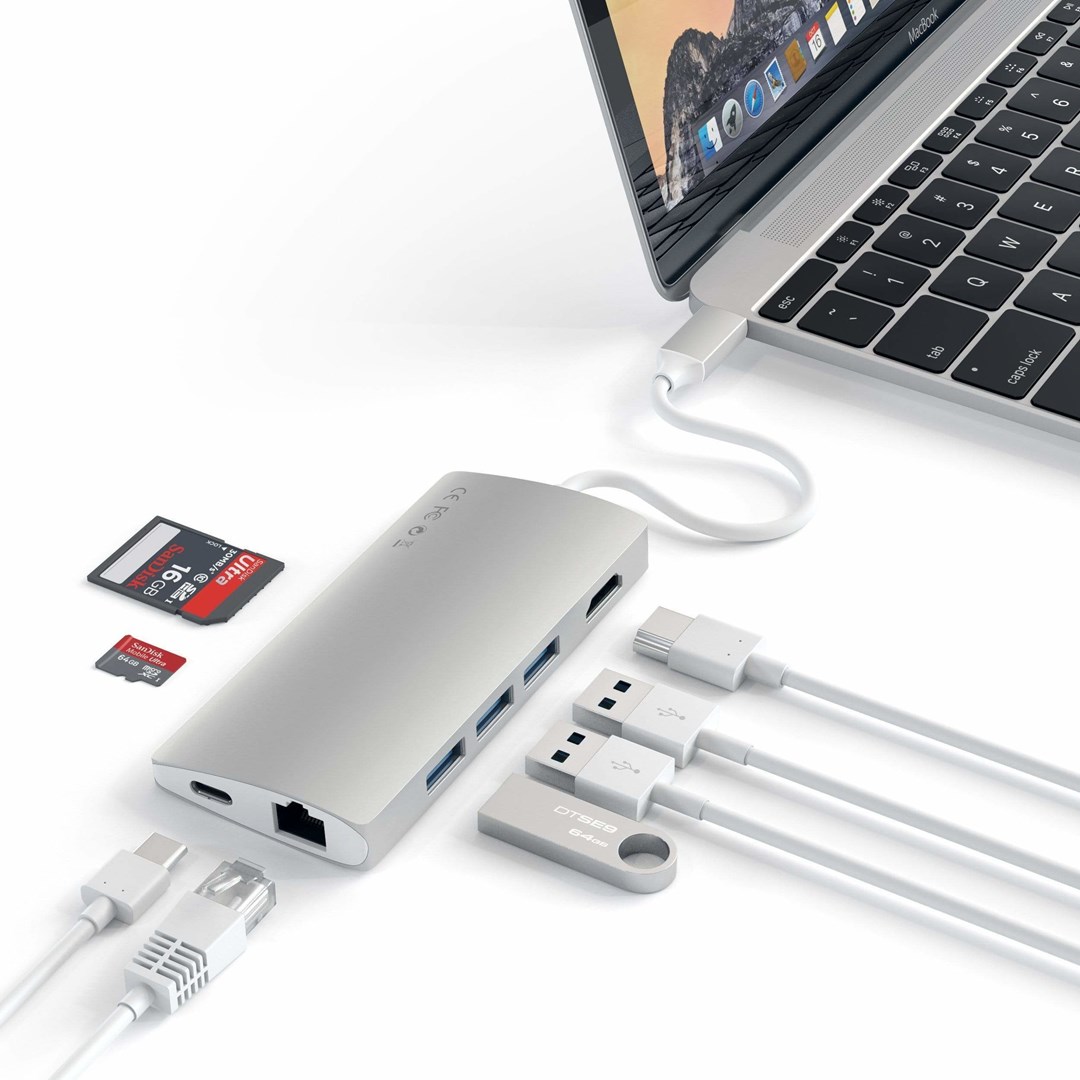 USB-C V2 Multi-Port Hub 8 in 1 - Afbeelding 5
