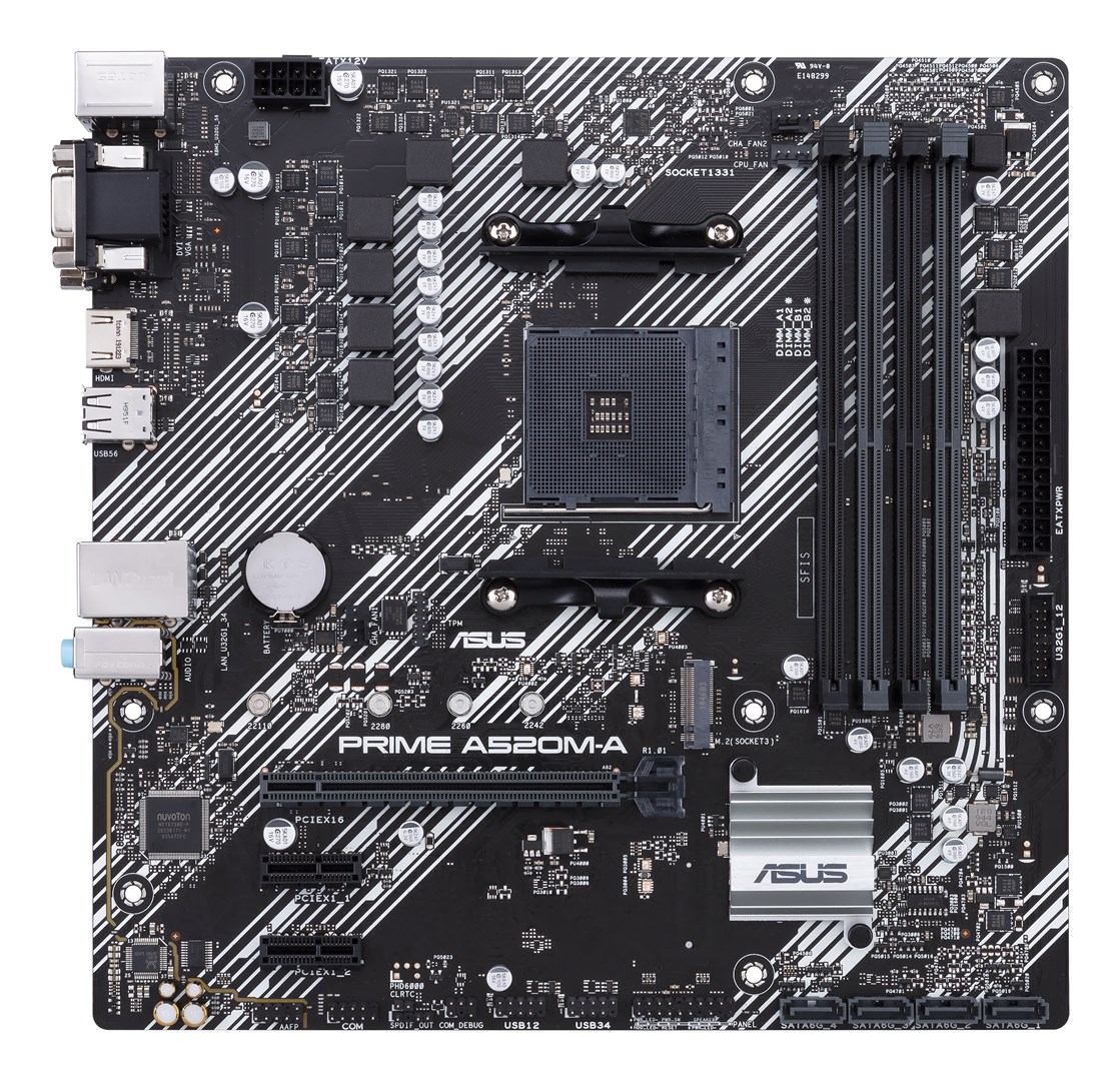 ASUS PRIME A520M-A II/CSM - bundkort - Afbeelding 11
