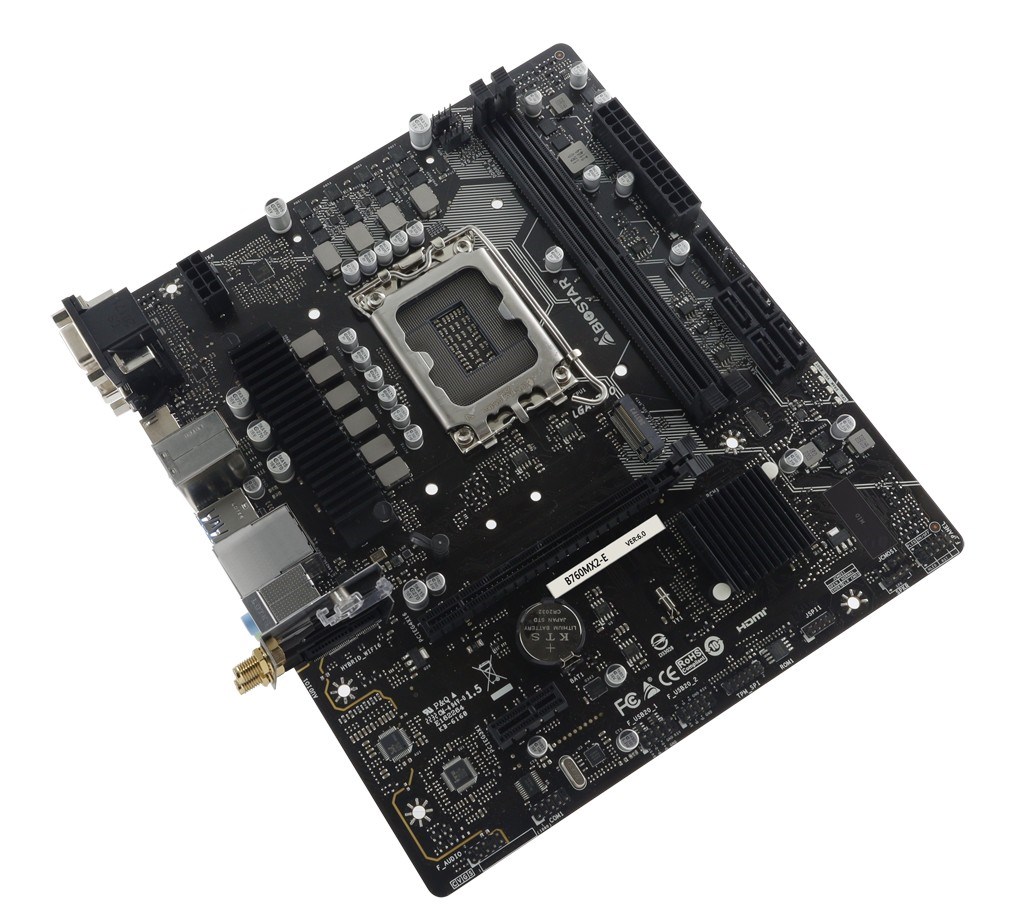 Biostar B760MX2-E D4 motherboard Intel B760 LGA 1700 micro ATX - Afbeelding 3