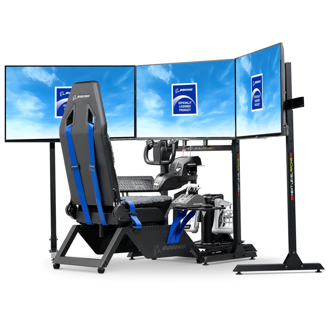 Next Level Racing Flight Simulator Boeing Commercial Edition NLR-S027 - flight simulator pack - Afbeelding 8