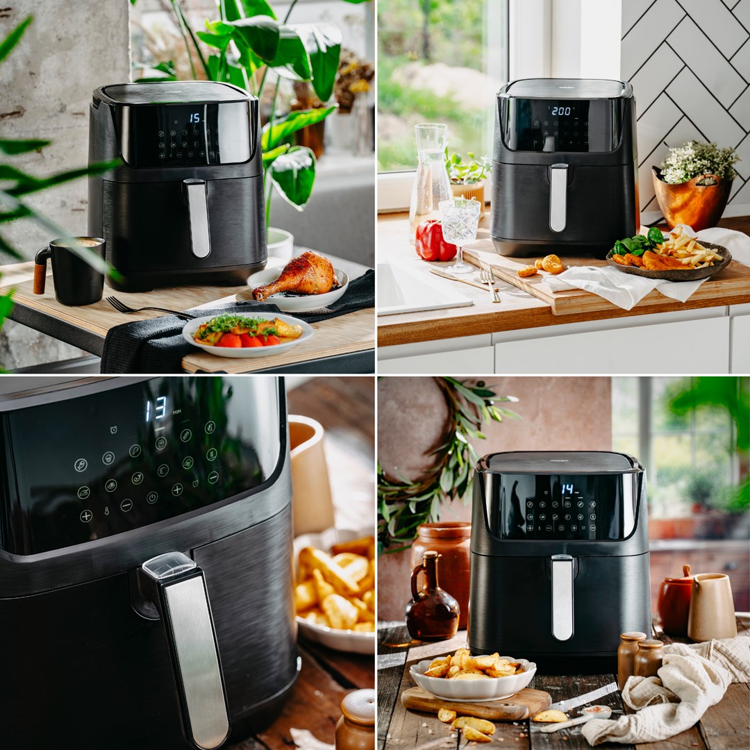 Adler AD 6317 Oil-Free Air Fryer, Black - Afbeelding 7