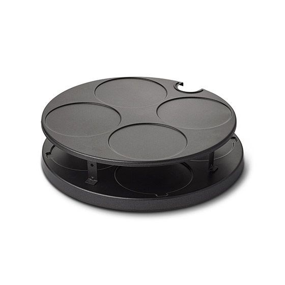 Emerio PO-116124 pizza maker/oven 8 pizza(s) 1500 W Black, Orange - Afbeelding 3